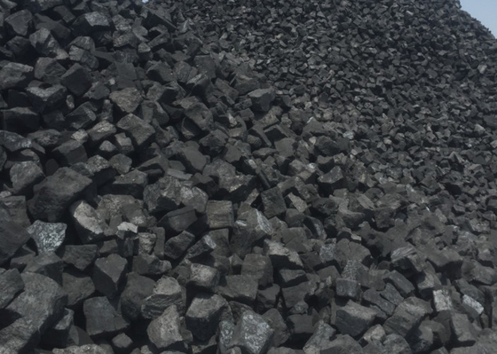 Matière première de coke de fonderie de la chaleur 30600 Kj/Kg pour humidité de fer de moulage la faible