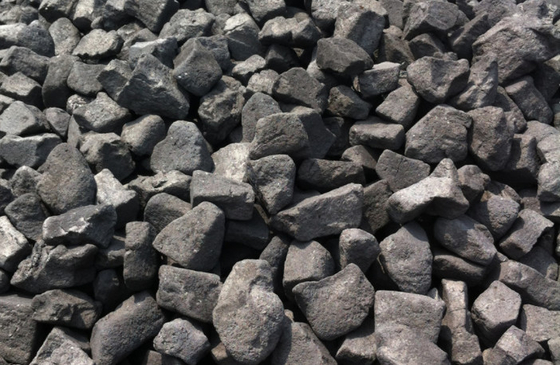 Grande cendre 80-120mm de la chaleur 31000 Kj/Kg 8% de combustible solide de coke de basse haute catégorie de S