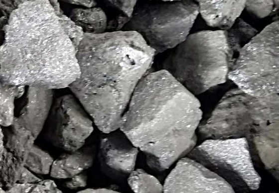 Matériel de sidérurgie d'alliage en métal de Grey Color High Carbon Silicon avec SI 60%