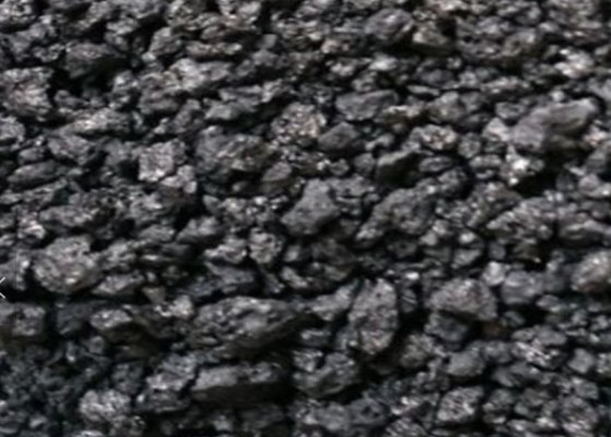 Coke à faible teneur en soufre à haut carbone de pétrole, Petcoke calciné 1-5mm pour l'industrie de fonderie