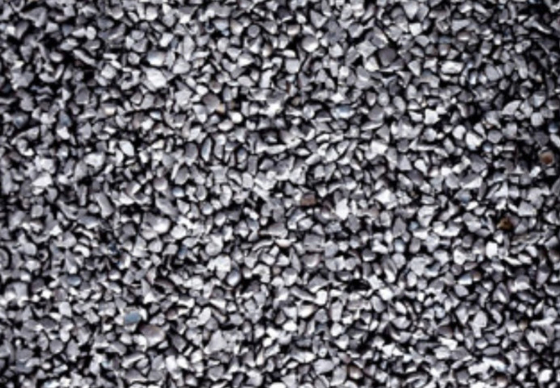 Grit Metal Alloy en acier abrasive G120 - le Groupe des Dix pour sabler la surface d'acier inoxydable