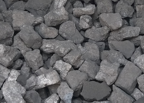 Matière première de coke de fonderie de la chaleur 30600 Kj/Kg pour humidité de fer de moulage la faible