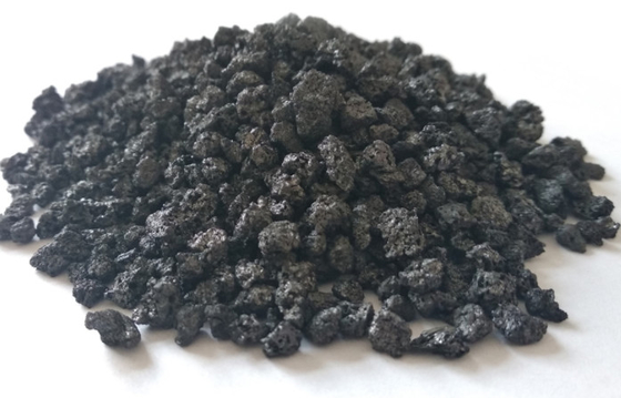 Bas S et N ont calciné le coke de pétrole, 98,5% taille crue du coke 1-10mm d'animal familier