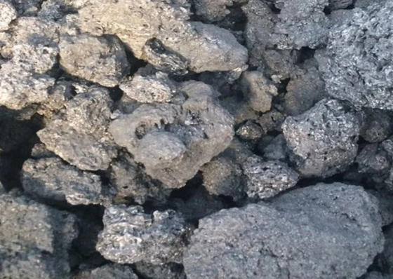 Fonctionnel multi calciné noir du carburant 1-3mm/1-5mm de coke de pétrole