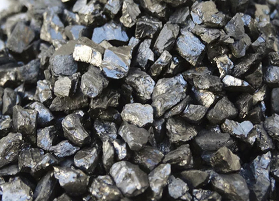 Éleveur noir de carbone de Carburetant, représentation de matières premières de sidérurgie bonne
