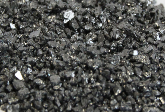 Le carbure de silicium noir de dureté élevée saupoudrent SIC pour saupoudrer la résistance à la corrosion